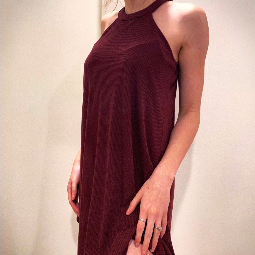 Maroon dress